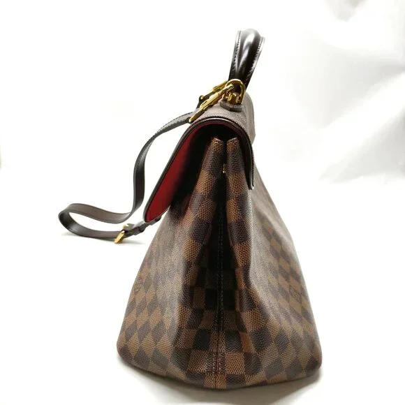 Authentic Louis Vuitton Bergamo MM Damier Ebene Crossbody Bag | Luxury Designer - Picture 4 of 16